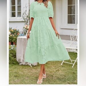 Mint Green Dress